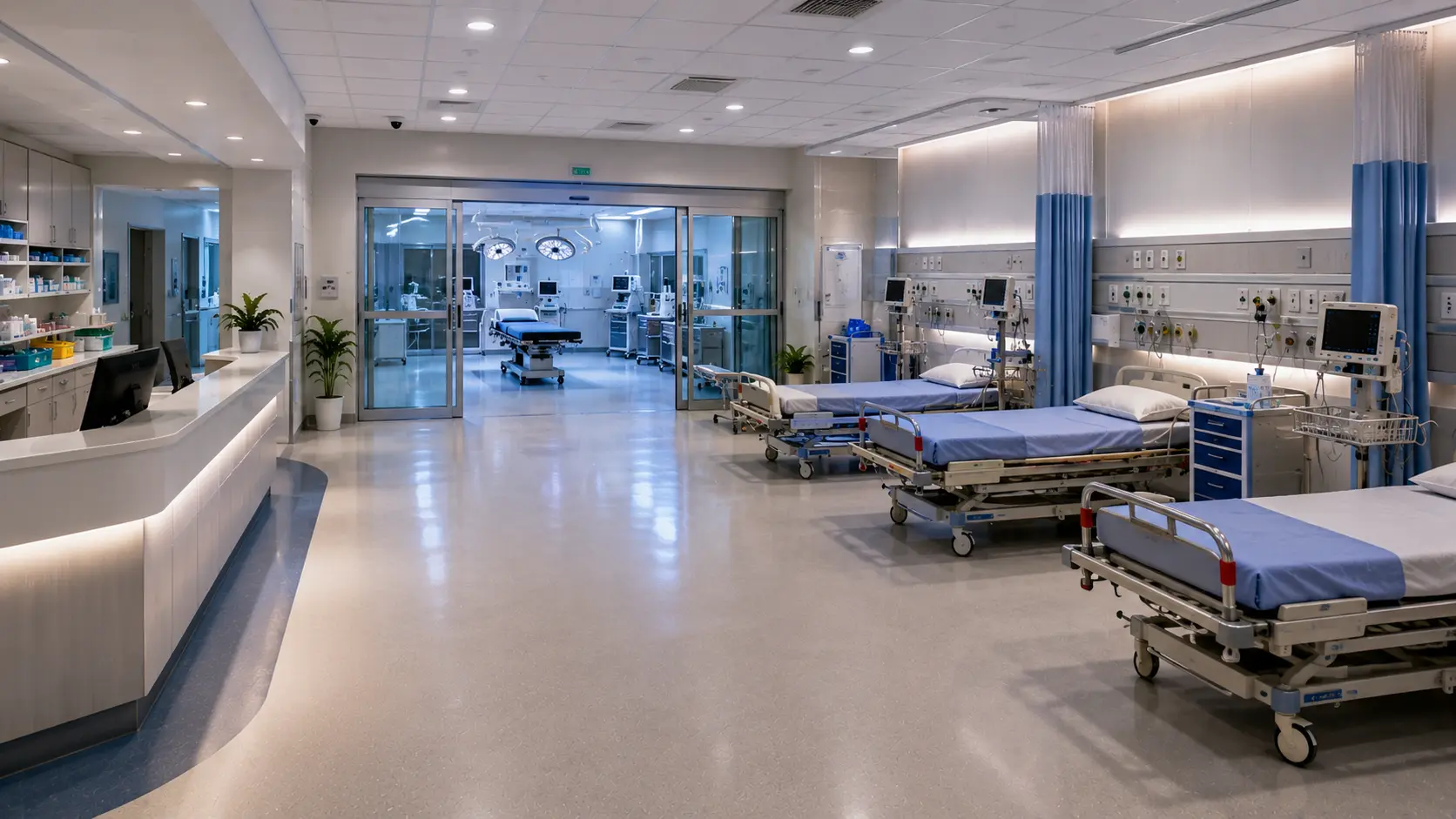 24×7 Emergency Department & OT